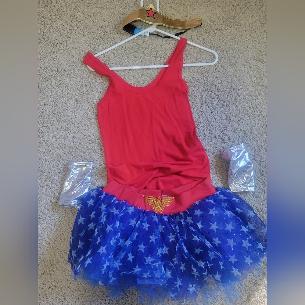Wonder Woman Costume - Red and Blue